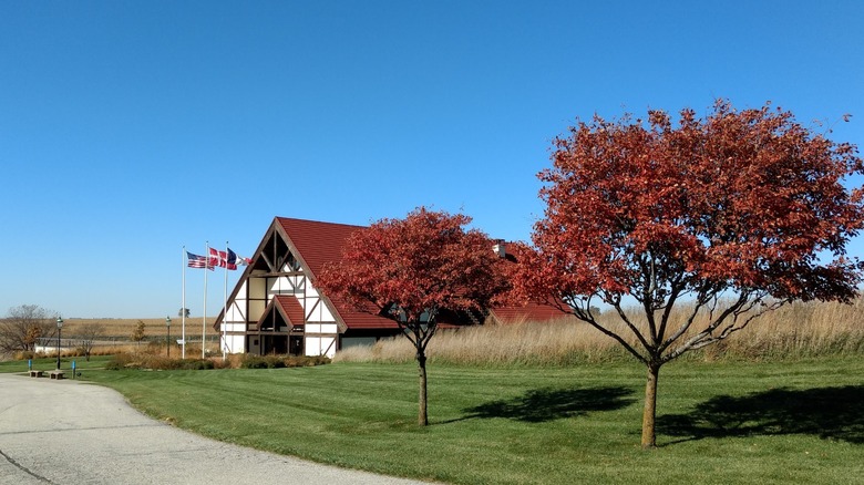 Exterior of the Museum of Danish America in Elk Horn, Iowa