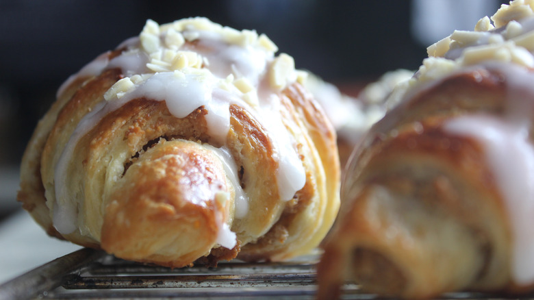 Traditional croissants from Poznań in Poland