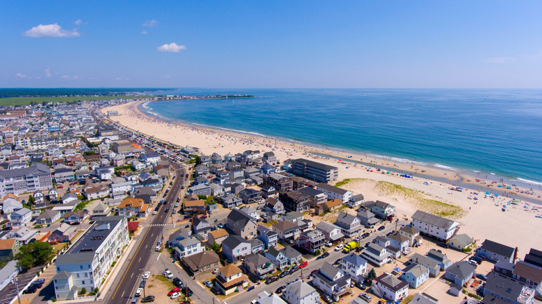View over Hampton Beach, New Hampshire