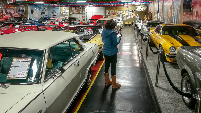 Antique cars in Volo Auto Museum