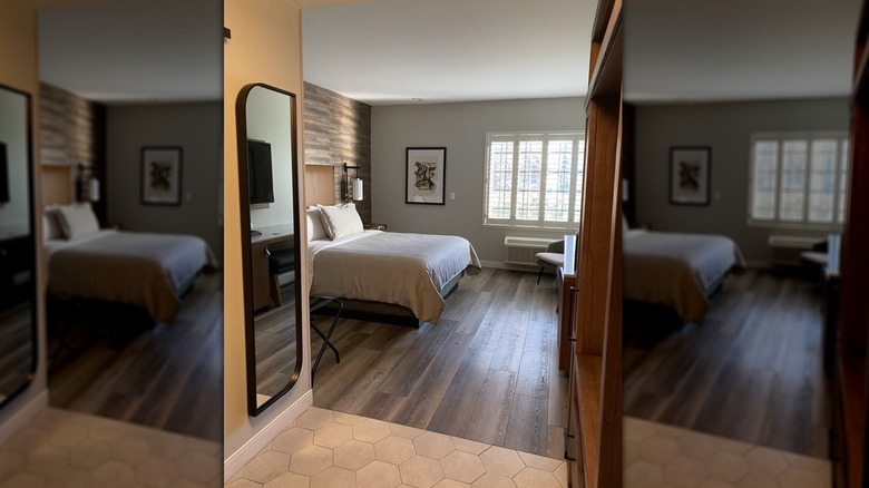 View of a room at Napa Winery Inn in Napa