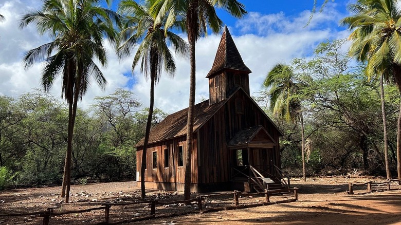 The Ka Lanakila Church in Keomoku, Lanai