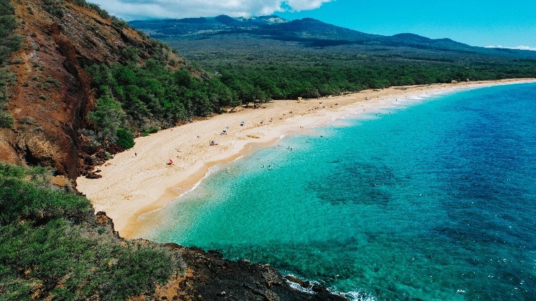 Aerial view of Maui