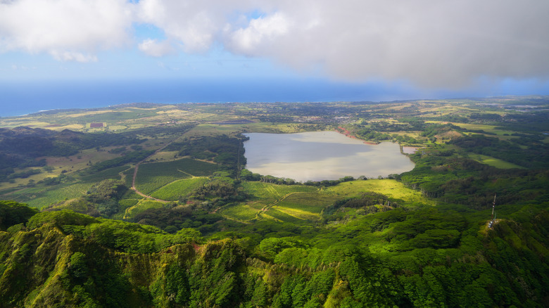 waita reservoir on kauai