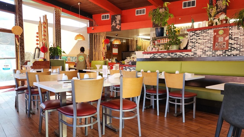 Interior of Tasty Szechuan in Hayward, California