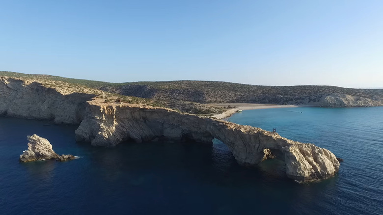coast of island of Gavdos