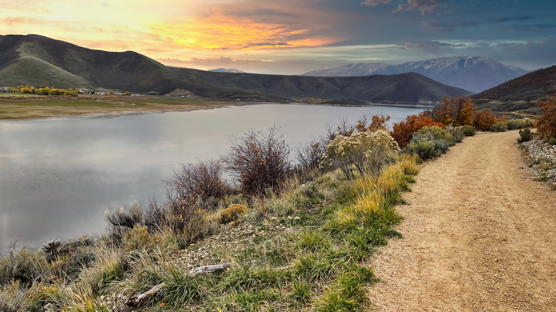 Deer Creek Reservoir Trail in Heber City, Utah