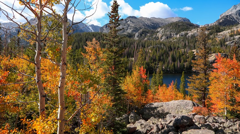 Rocky Mountain National Park in autumn