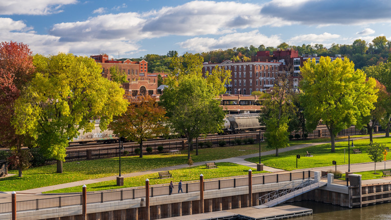Red Wing, MN and the Mississippi River