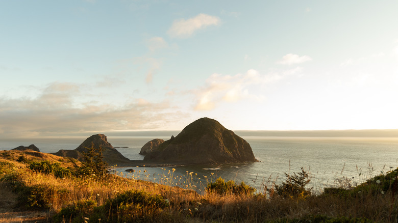 A sunset at Gold Beach