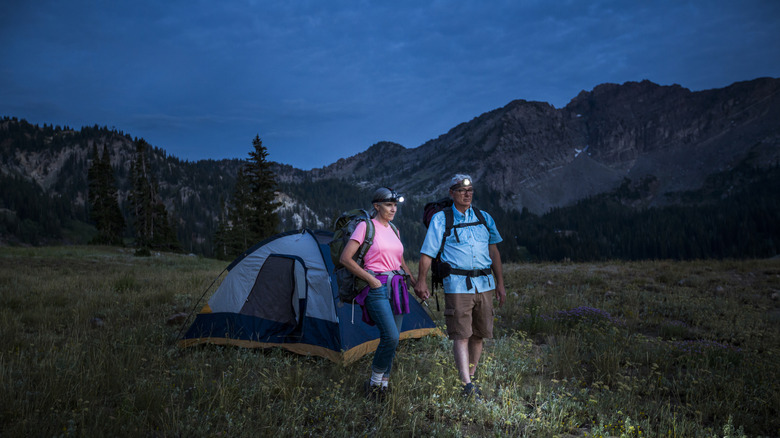 Wild camping in Utah