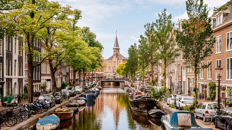 Amsterdam canals.