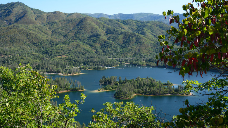 Whiskeytown Lake in Shasta County, California