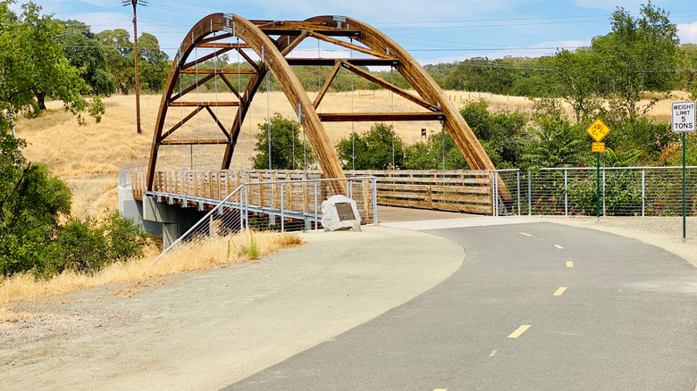 Robbers Ravine Bridge in the Johnny Cash trail