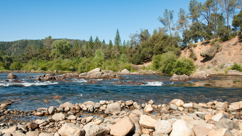South Fork of the American River, downstream from Slab Creek in Coloma