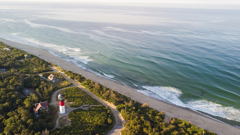 Oceanside Nauset Beach in Orleans, Massachussetts