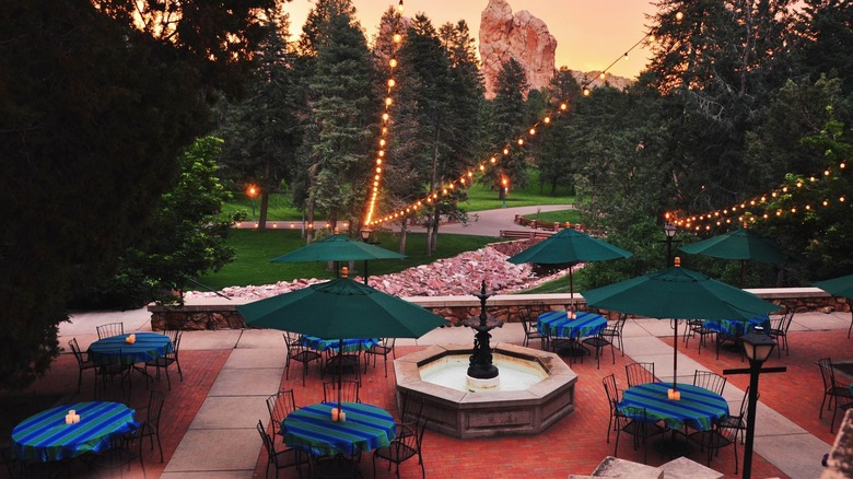 Glen Eyrie Castle grounds