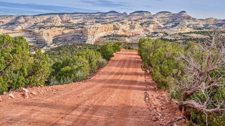 Driving through the Yampa Valley of northwest Colorado