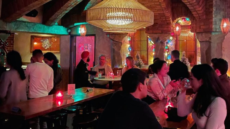 Patrons at The High Low in Atwater Village, LA