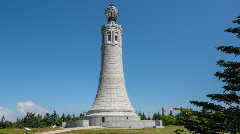 Veterans War Memorial Tower at the summit of Mount Greylock