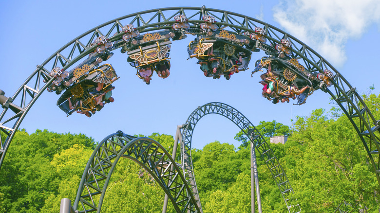 Silver Dollar City Time Traveler Roller Coaster