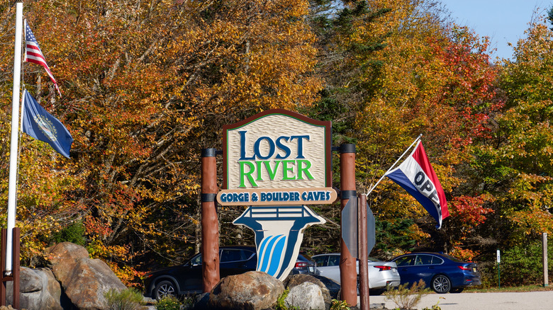 Entrance to Lost River Gorge, New Hampshire