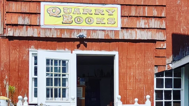 Facade of Quarry Books in Hobart, NY