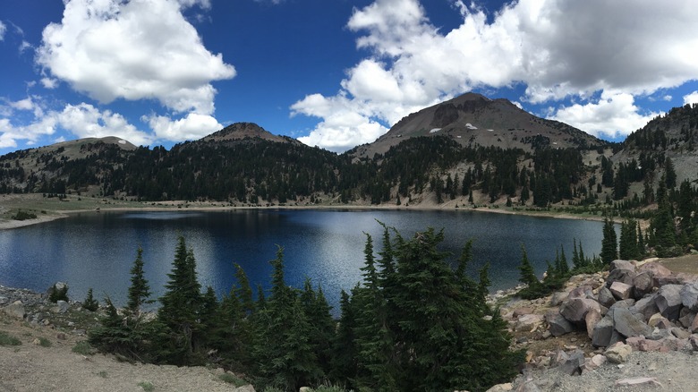 Lake Helen in Lassen Volcanic National Park, California
