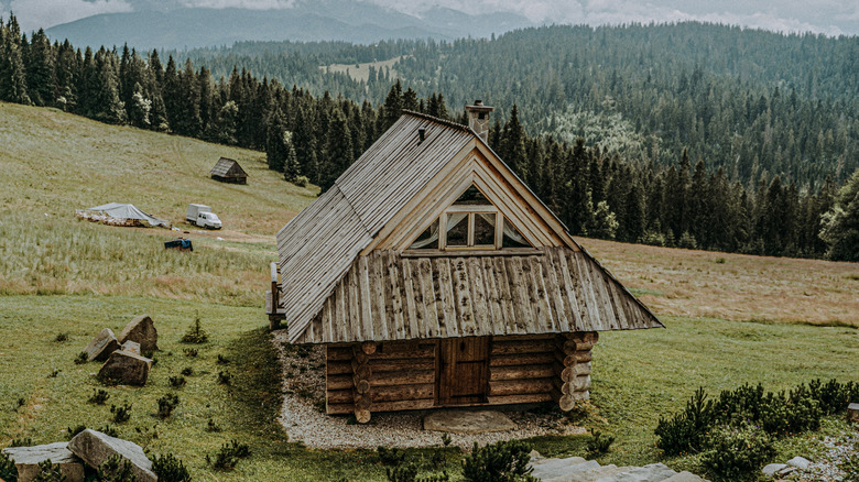 A Zakopane-style cottage