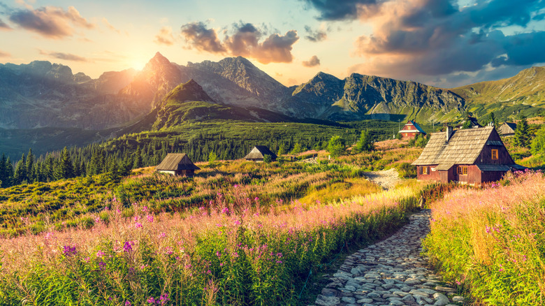 Dolina Gąsienicowa in the Tatra Mountains