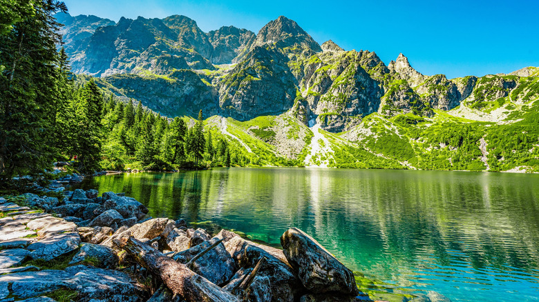 The Morskie Oko lake