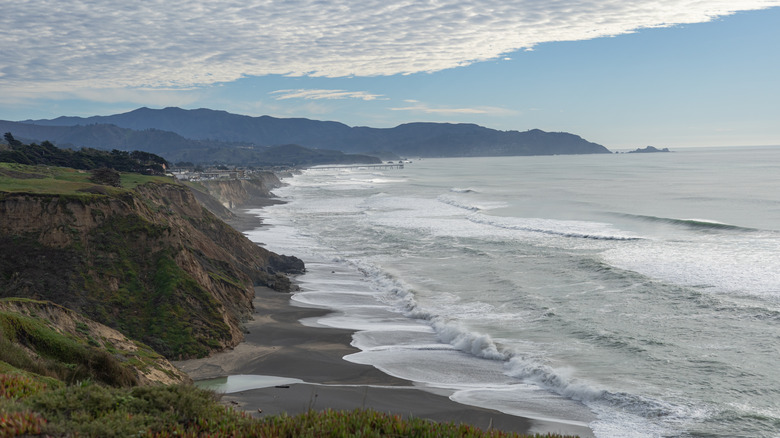 Mussel Rock Park in Daly City, California