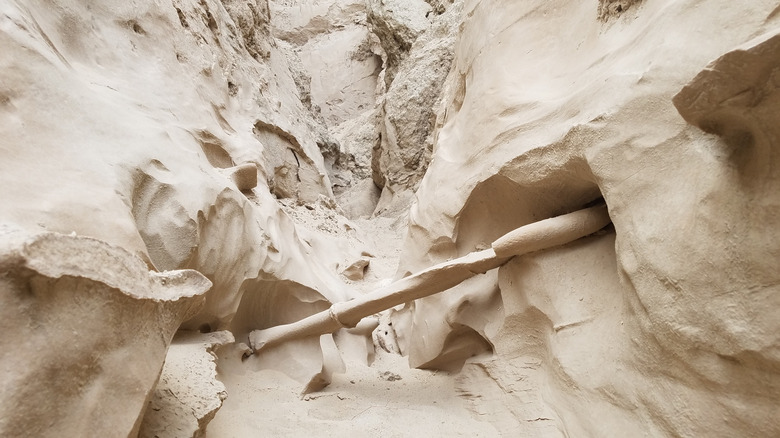 The Arroyo Tapiado Mud Caves in Anza Borrego State Park, California