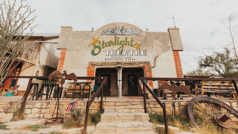 Starlight Theatre in central Terlingua, Texas