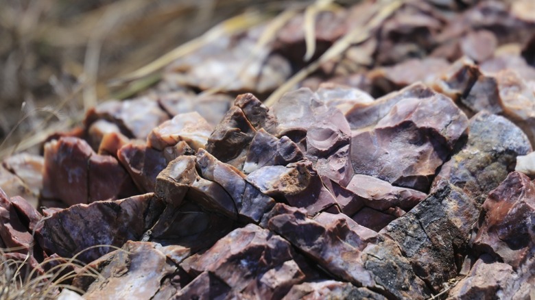 Stones from Alibates Flint Quarries National Monument