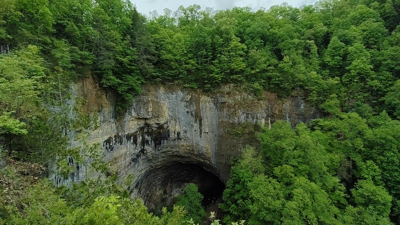 Natural Tunnel in Virginian recreation area