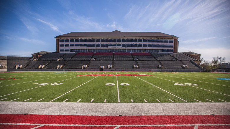 Jacksonville state football field and stadium