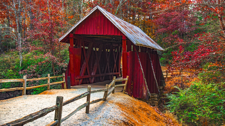 Campbell's Historic Covered Bridge in Landrum, SC