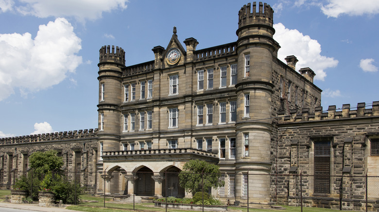 West Virginia Penitentiary main entrance