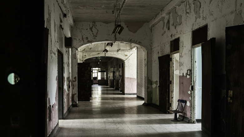 West Virginia Pentientiary empty corridor