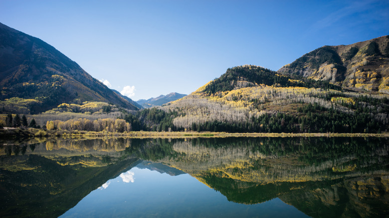 Lakeside view near Marble, Colorado