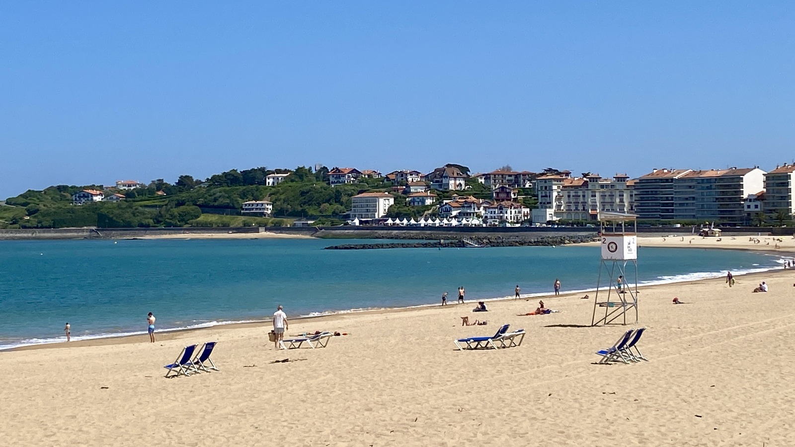Hidden On France's Basque Coast Is A Quaint Village With A Bustling Market Scene And Sprawling White Sand Beach