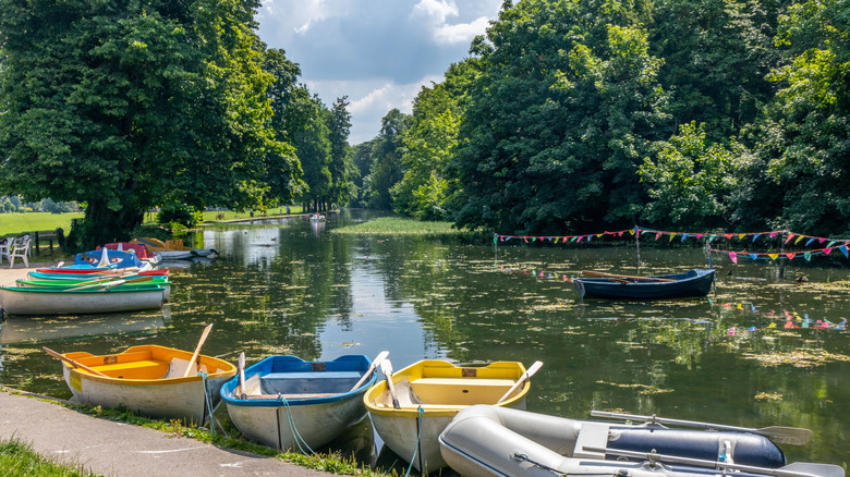 Boats at The Rye, High Wycombe