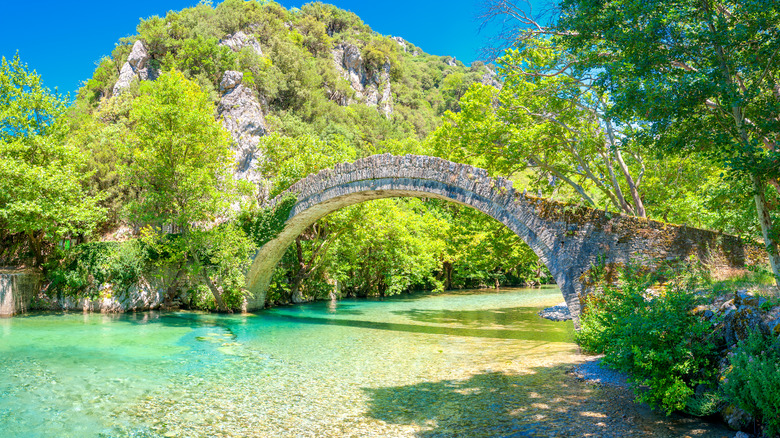 Stone bridge in Zagori, Epirus