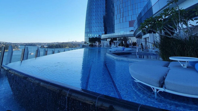 Pool at Crown Towers Sydney