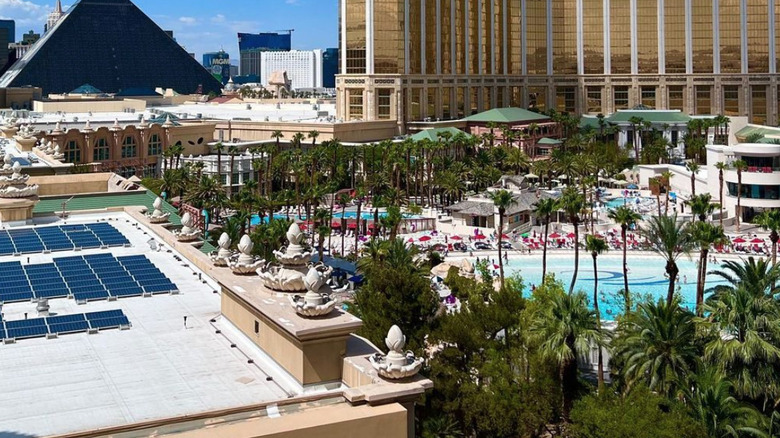 Pool complex at Mandalay Bay