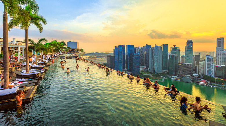 Pool at Marina Bay Sands