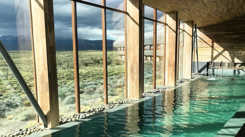 Pool at Tierra Patagonia