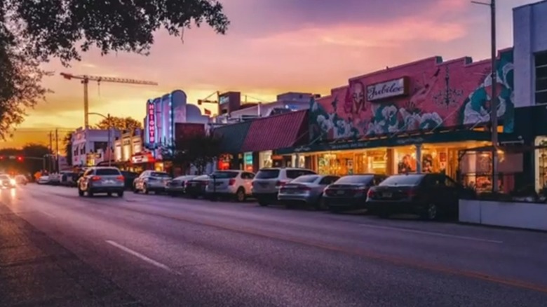 Houston Heights neighborhood shops