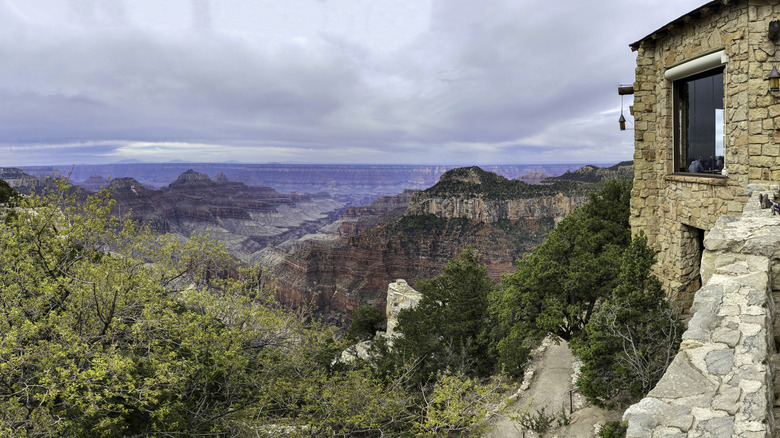 View of the Grand Canyon Lodge and the North Rim
